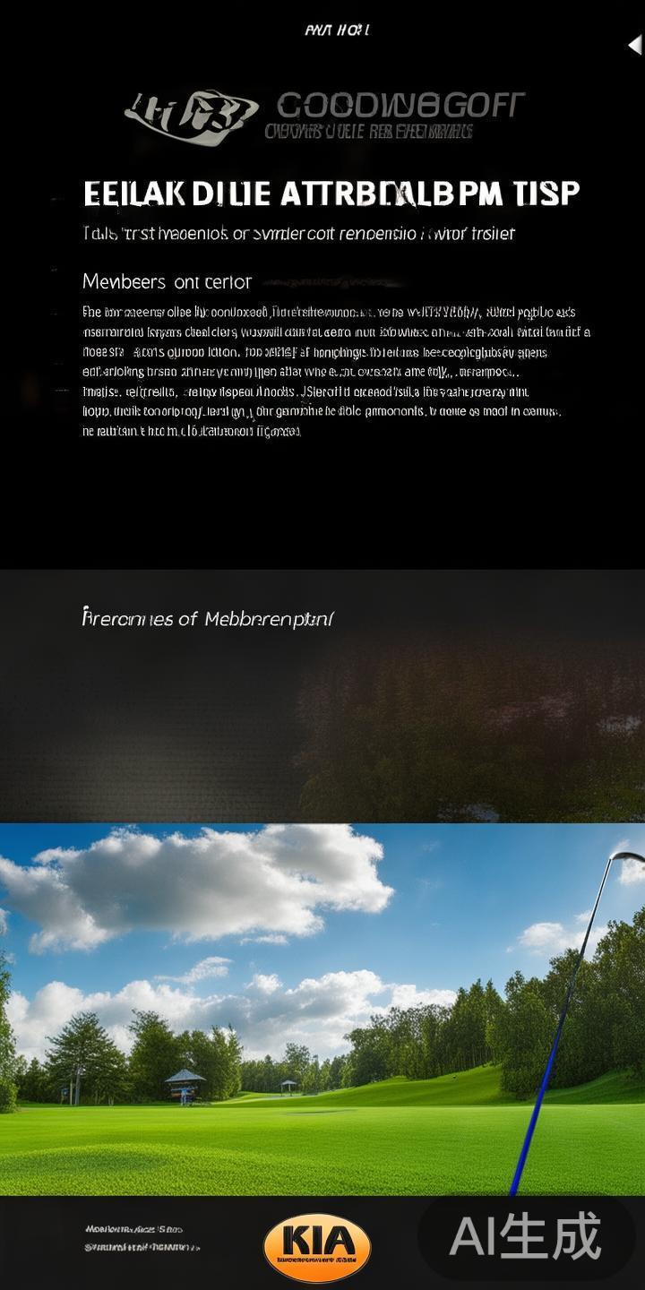 开云高尔夫官网会员尊享优先体验最新高端高尔夫产品及专属特权